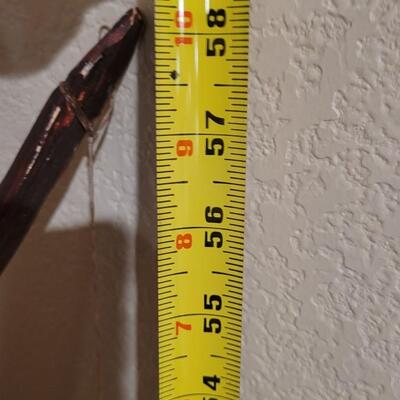 Lot 168: Native American Bow and Arrow Set