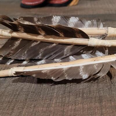 Lot 168: Native American Bow and Arrow Set