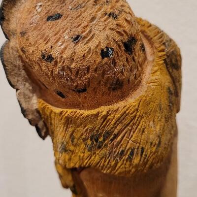 Lot 170: Hand Carved Kachina Sun DancerSigned 