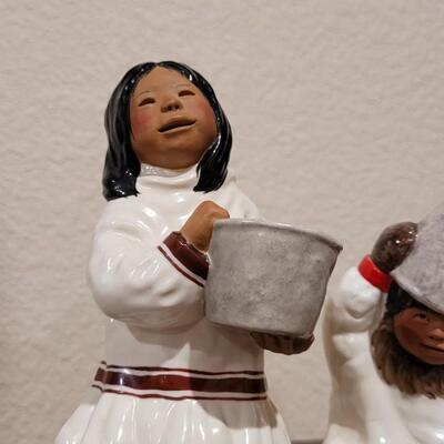 Lot 171: Pair of (2) C. Alan Johnson Figures