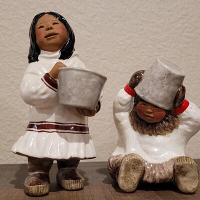 Lot 171: Pair of (2) C. Alan Johnson Figures