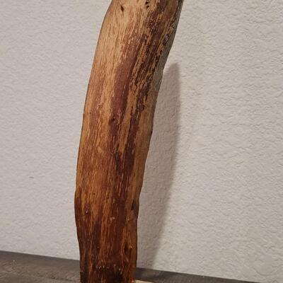 Lot 172: Hand Carved Native American Scene 