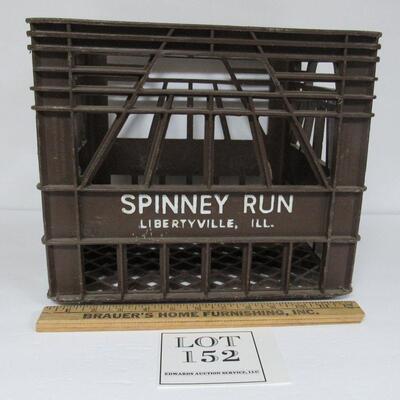 Spinney Run, Libertyville IL Plastic Crate
