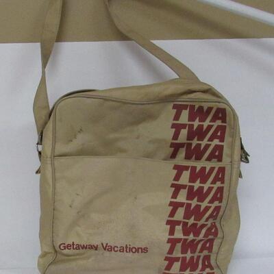 Vintage TWA Travel Bag