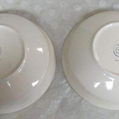 6 Vintage Franciscan Floral Salad Bowls