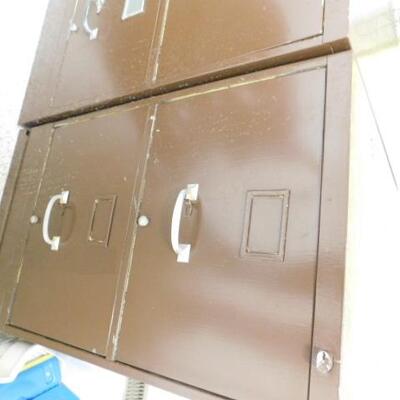 Pair of Vintage Double Drawer Filing Cabinets