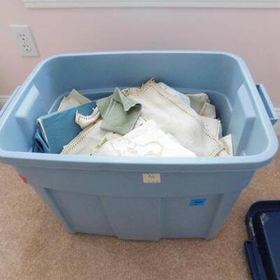 Large Closet Full of Bedding and Linens 