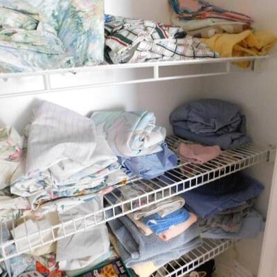 Closet of Towels and Other Linens