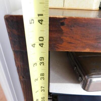 Nice Hand Crafted Solid Wood Book Case (No Contents)