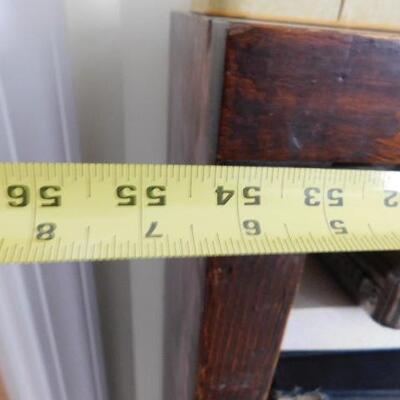 Nice Hand Crafted Solid Wood Book Case (No Contents)