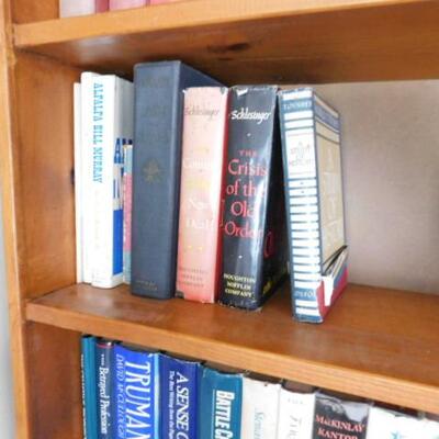 Four Shelves of Books Fiction, Non-Fiction, Reference (Books Only)