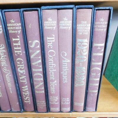 Series of The American Heritage History Books on Various Topics