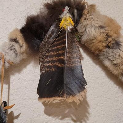 Lot 178: Native American Dream Catcher with Turtle Shell  