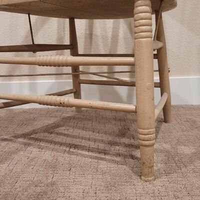 Lot 180: Vintage Painted Wood Chair