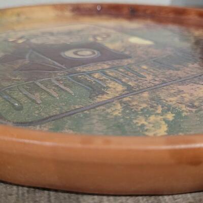 Lot 182: Bowl and Plate Set CUSCO PERU Signed 