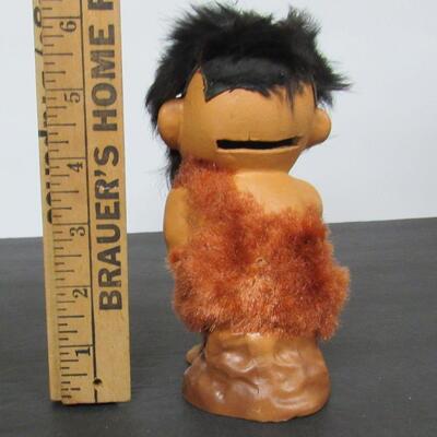 Cute Vintage Japan Cave Man Still Bank