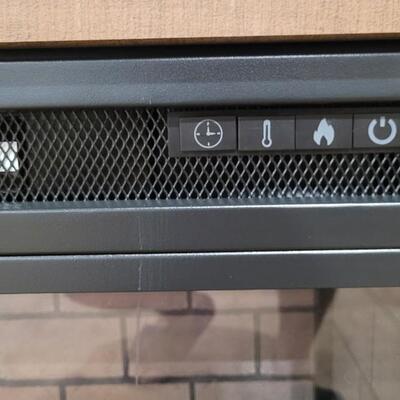 Lot 184: ASHLEY FURNITURE Entertainment Center w/ Fireplace Feature (4 Pieces All Come Apart)