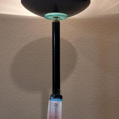 Lot 188: 72" Tall Vintage HALOGEN Floor Lamp w/ Extra Bulb