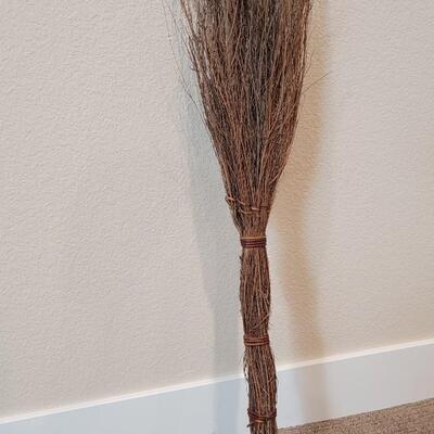 Lot 190: 36" Tall Home Deco Farmhouse Broom Accent 