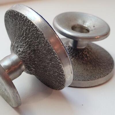 Lot 198: Vintage Pair of Candle Holders 