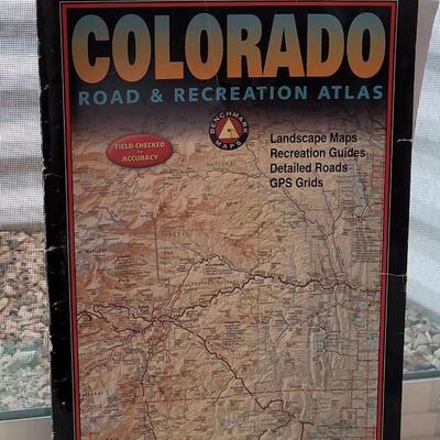 Lot 201: (2) COLORADO Travel Atlas Books 