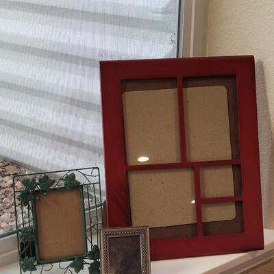 Lot 203: Assortment of (3) Picture Frames 