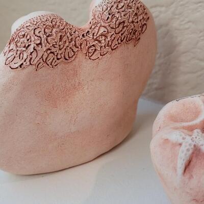 Lot 204: Pottery Pair Home Deco