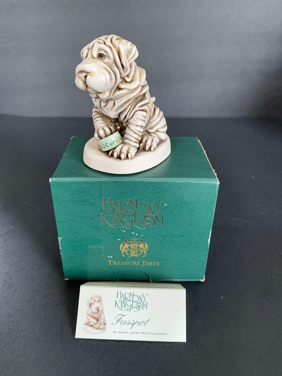 Lot 88 Harmony Kingdom Collectibles Dogs EstateSales