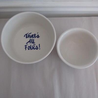 Novelty Popcorn and Ice Cream Bowls