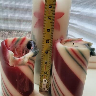 Lot 225: Christmas Candles 