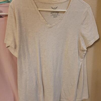 Lot 234: Ladies Short Sleeve Shirts (5) 