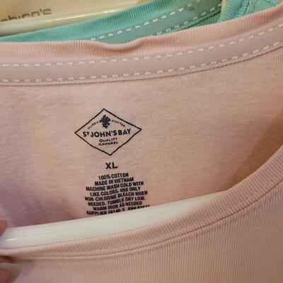 Lot 234: Ladies Short Sleeve Shirts (5) 