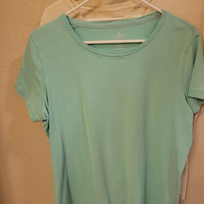 Lot 234: Ladies Short Sleeve Shirts (5) 