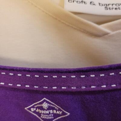Lot 235: Ladies Short Sleeve Shirts (5)