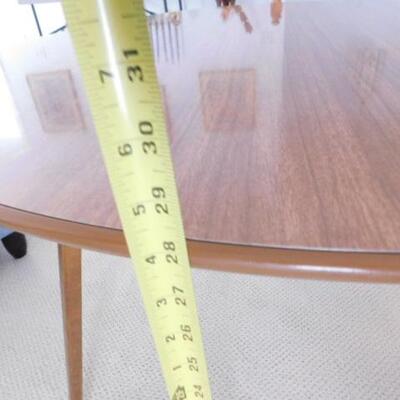 Round Folding Leg Card Table
