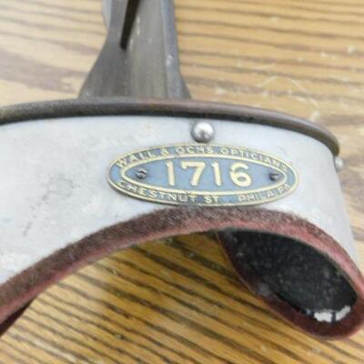 Antique Stereoscope Philadelphia Tag