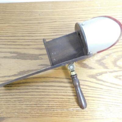Antique Stereoscope Philadelphia Tag