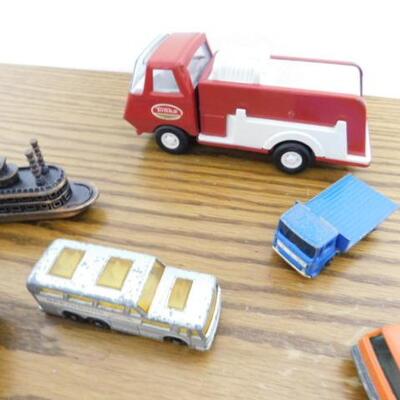 Collection of Vintage English Matchbox, Tonka, and More