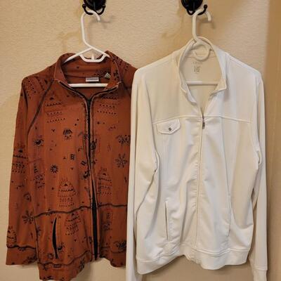 Lot 238: (2) Zip Up Jackets 