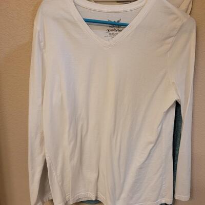 Lot 239: Ladies Long Sleeve Shirts (5)