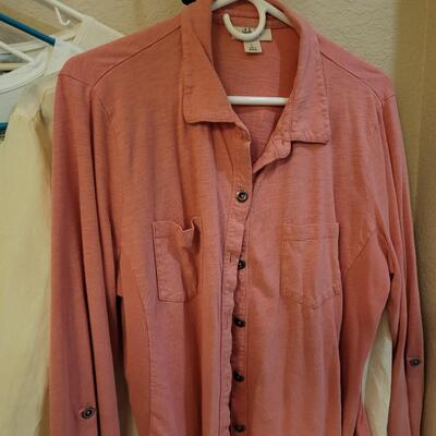 Lot 239: Ladies Long Sleeve Shirts (5)