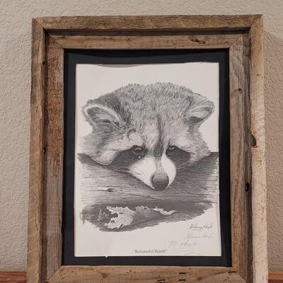 Lot 264: Personalized and Signed "Remorseful Bandit" by Glenn Hoyle