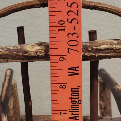 Lot 273: Cornelloki Dolls and Wood Chair