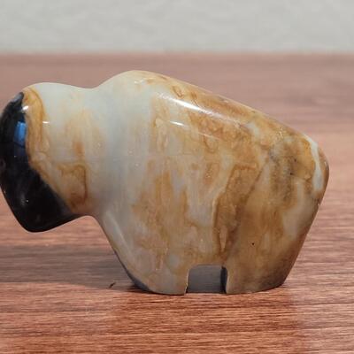 Lot 275: Zuni Stone Buffalo 