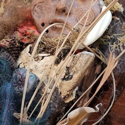 Lot 276: Mixed Media Sculpture 