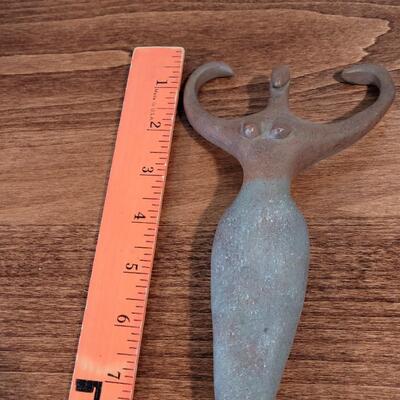 Lot 280: Ceramic Goddess - Signed