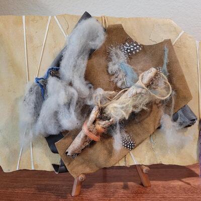 Lot 282: Mixed Media Sculpture 