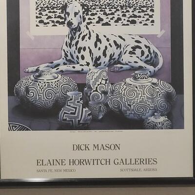 Lot 284: Dick Mason "Still Life in Black and White" Signed Gallery Print