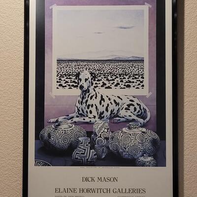 Lot 284: Dick Mason "Still Life in Black and White" Signed Gallery Print