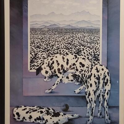 Lot 285: Dick Mason "Spotted Landscape V" Gallery Print